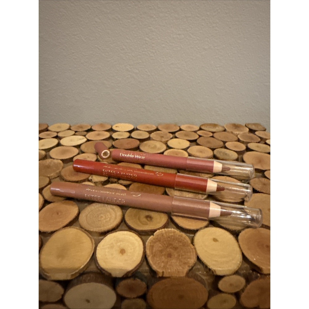3 x Estee Lauder Double Wear 24H Lip Liner Blush Nude Persuasive Sample New/flaw